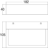 Masszeichnung Nova LED WW
