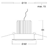 Masszeichnung OpTic Flex 82 C